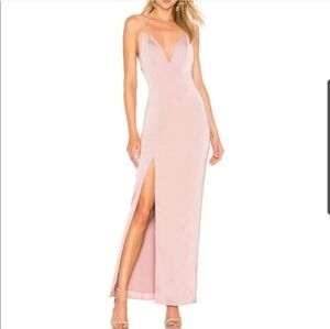 Revolve Privacy Please NWT Kilgore Gown Large Lilac/Dusty Mauve